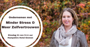 minder stress meer zelfvertrouwen ondernemen